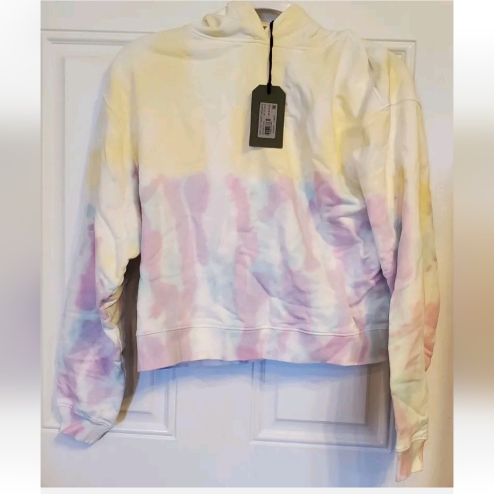 All Saints Pippa Tie Dye Rainbow Hoodie. NWT - Picture 1 of 6